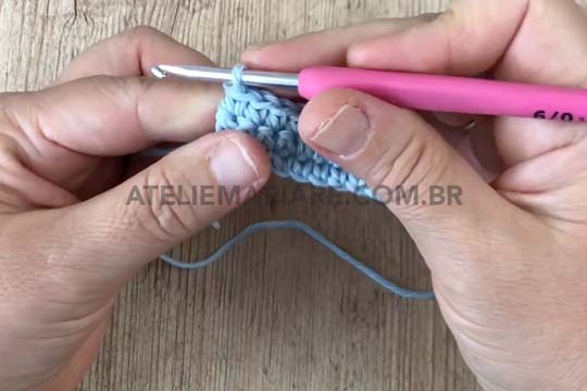 Passo a Passo de Como Fazer o Ponto Baixo de Crochê