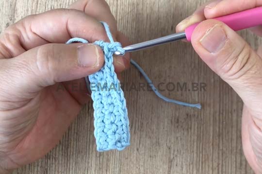 Passo a Passo de Como Fazer o Ponto Baixo de Crochê