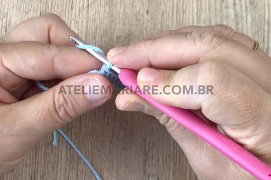 Passo a Passo de Como Fazer o Ponto Baixo de Crochê