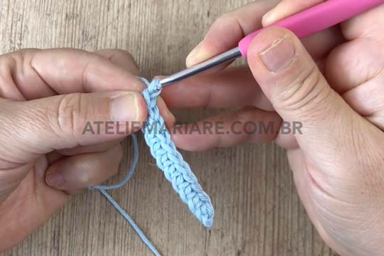 Passo a Passo de Como Fazer o Ponto Baixo de Crochê