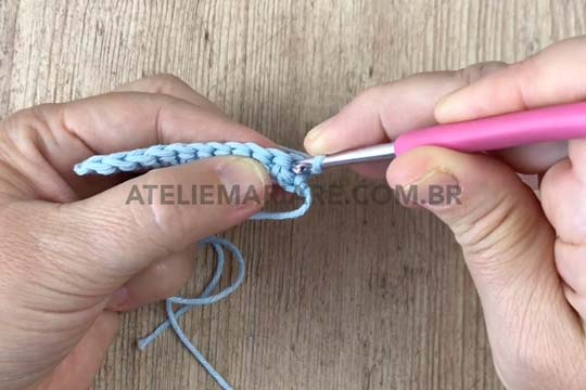 Passo a Passo de Como Fazer o Ponto Baixo de Crochê