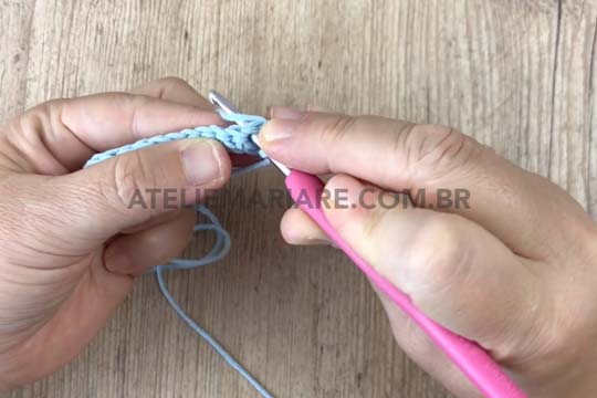 Passo a Passo de Como Fazer o Ponto Baixo de Crochê