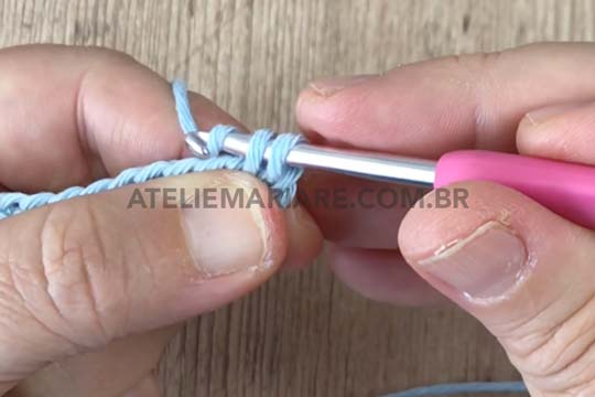 Passo a Passo de Como Fazer o Ponto Baixo de Crochê