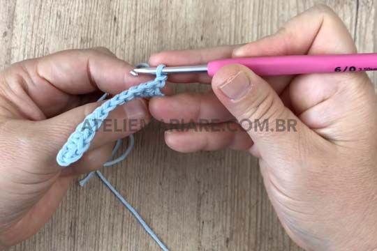 Passo a Passo de Como Fazer o Ponto Baixo de Crochê